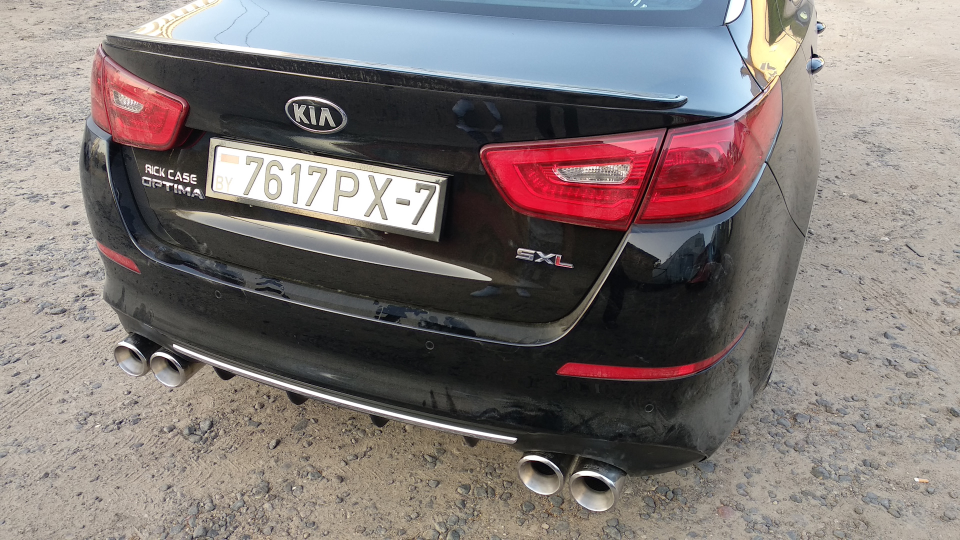 Акрапович Kia Optima