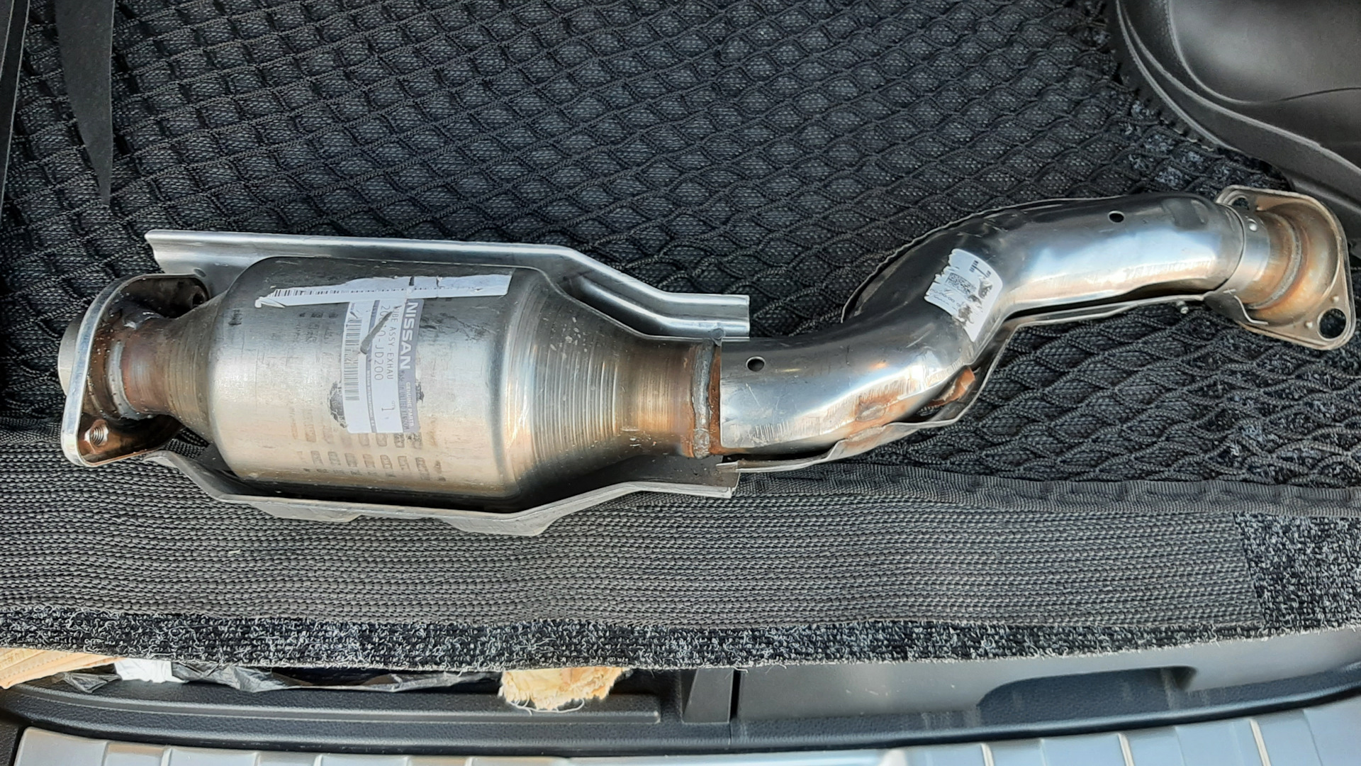 УСПЕЛ! Пришел катализатор. — Nissan X-Trail II (t31), 2 л, 2010 года ...