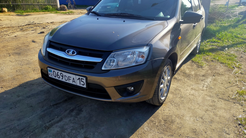 Промывка печки лимоной кислотой, — Lada Гранта, 1,6 л, 2014 года ...