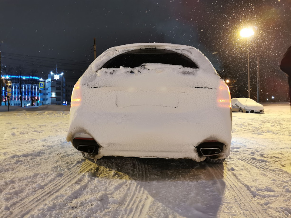 Зима — ее стихия — Skoda Octavia Combi A7 Mk3