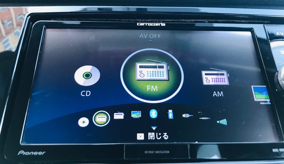 Pioneer Carrozzeria AVIC-RW 802 — Nissan Qashqai (2G), 2 л, 2019
