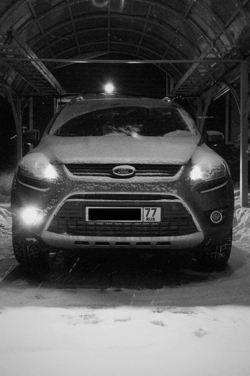Перегорела птф. Будем менять. — Ford Kuga (1G), 2,5 л, 2012 года ...