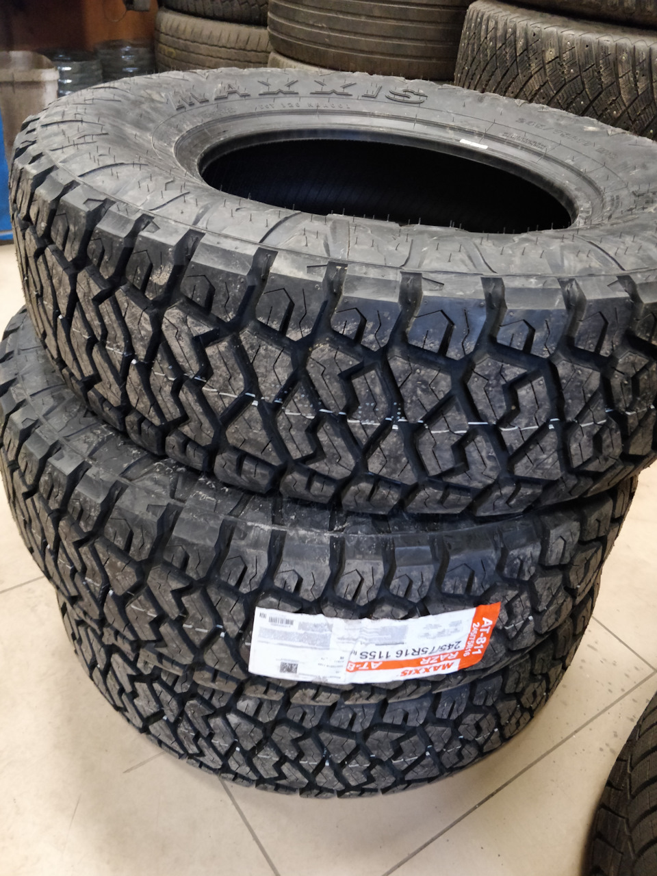 Летние шины Maxxis AT-811 — УАЗ Patriot, 2,7 л, 2021 года | шины | DRIVE2