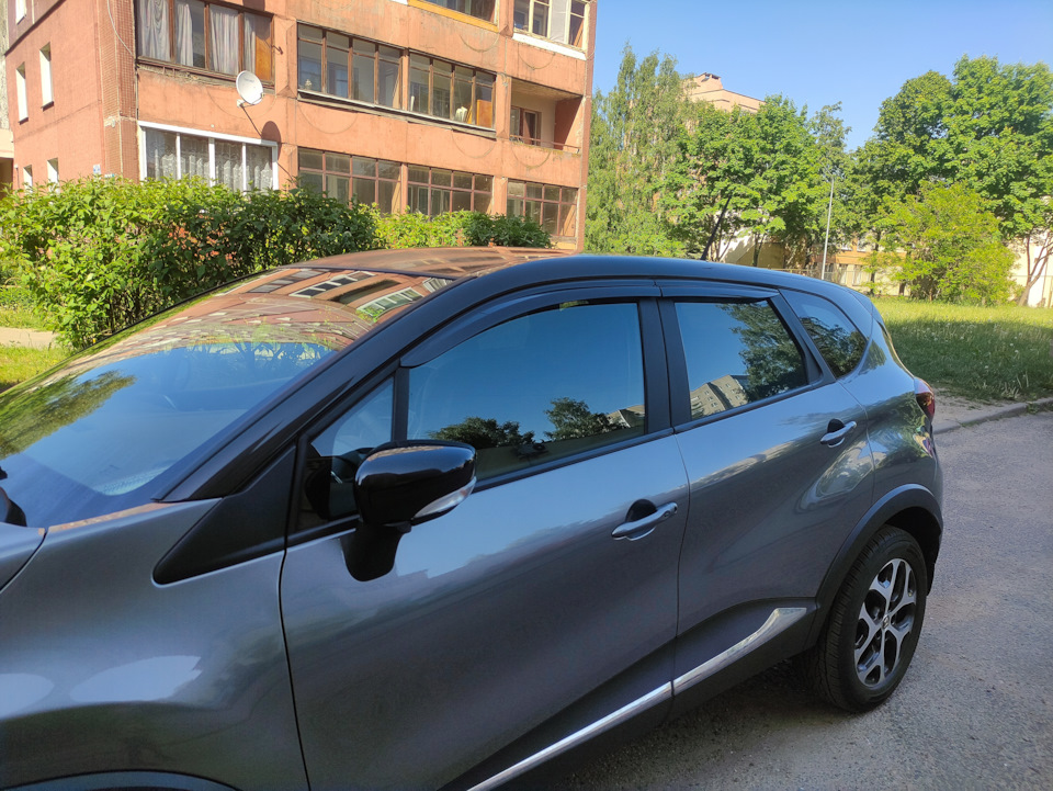 Дефлекторы окон AMD — Renault Kaptur (2020), 1,6 л, 2020 года ...