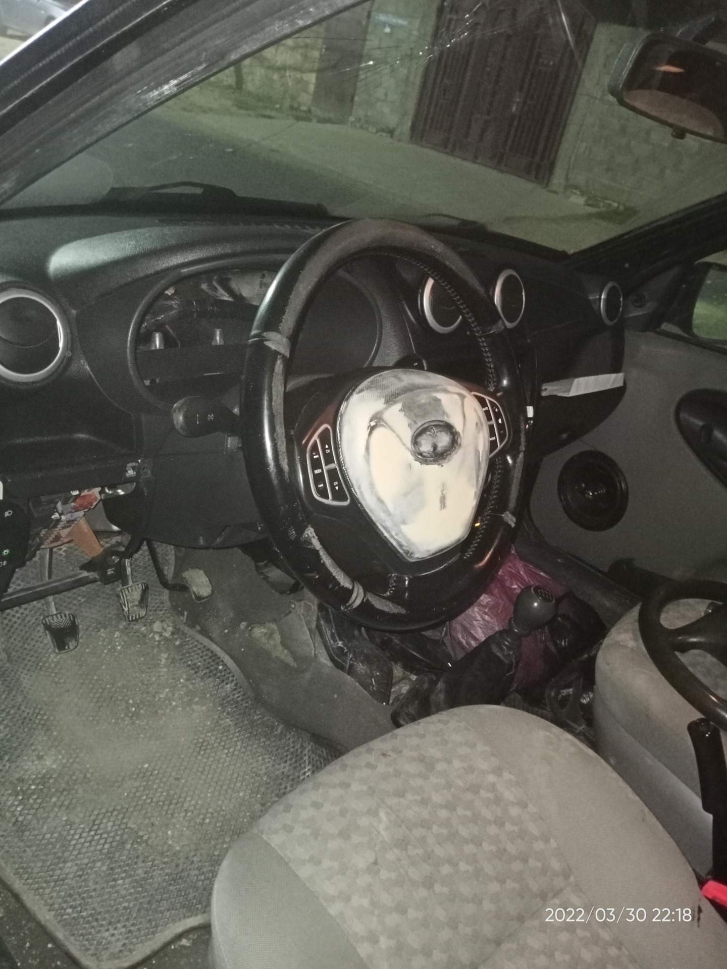 Мультируль от Kia Seed в Калину 1 — Lada Калина хэтчбек, 1,4 л, 2010 ...