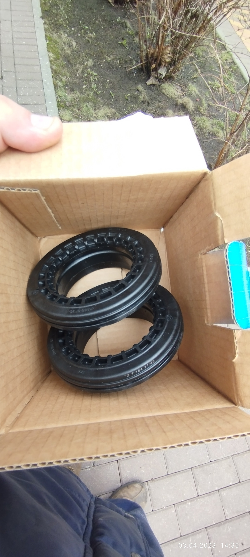 Замена передних стоек, опорного подшипника — KIA Ceed (2G), 1,6 л, 2012 ...