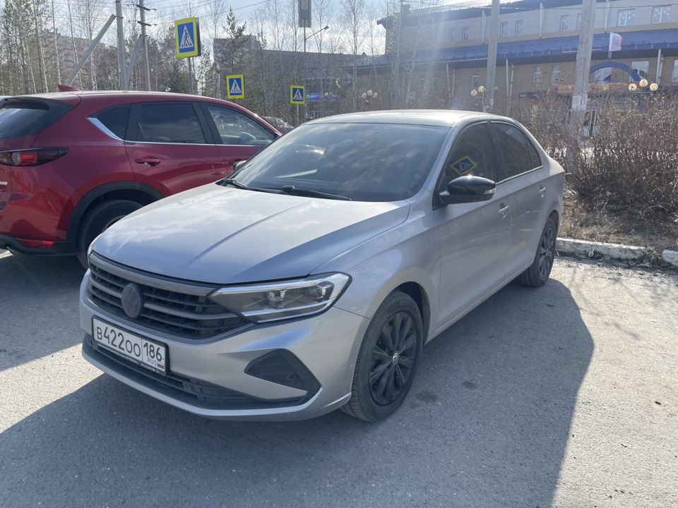 Спойлер и зеркала — Volkswagen Polo liftback, 1,6 л, 2020 года | видео ...