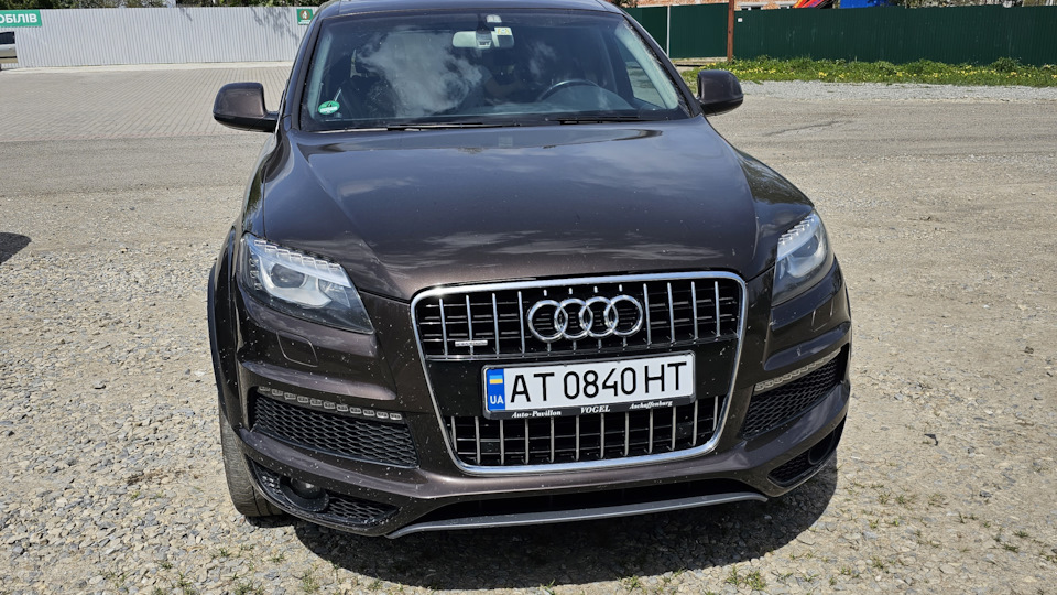 Дым из под капота!((( — Audi Q7 (1G), 4,2 л, 2012 года | визит на ...