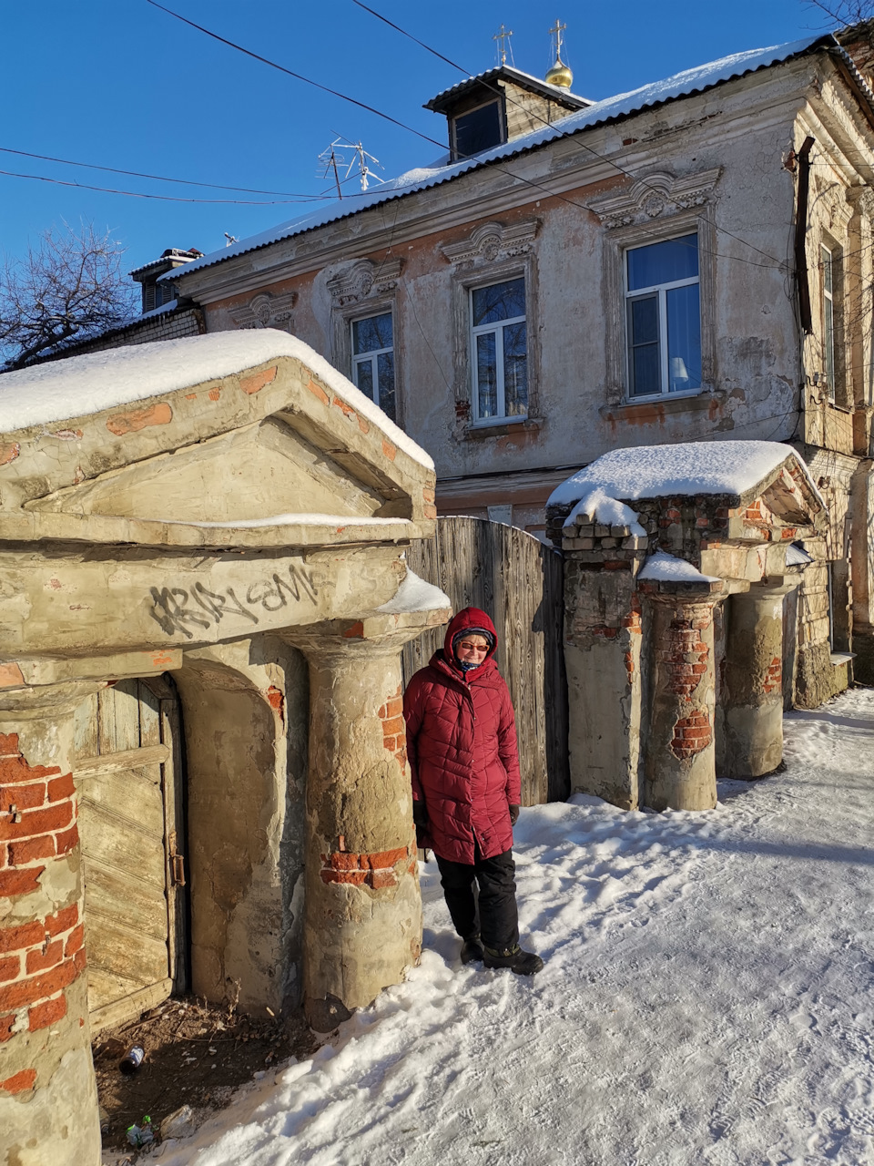 Рождественское автопутешествие с ночевками при -25 С:  Москва-Касимов-Муром-Дивеево-Арзамас-Москва — Toyota Land Cruiser 80, 4,2  л, 1994 года | путешествие | DRIVE2