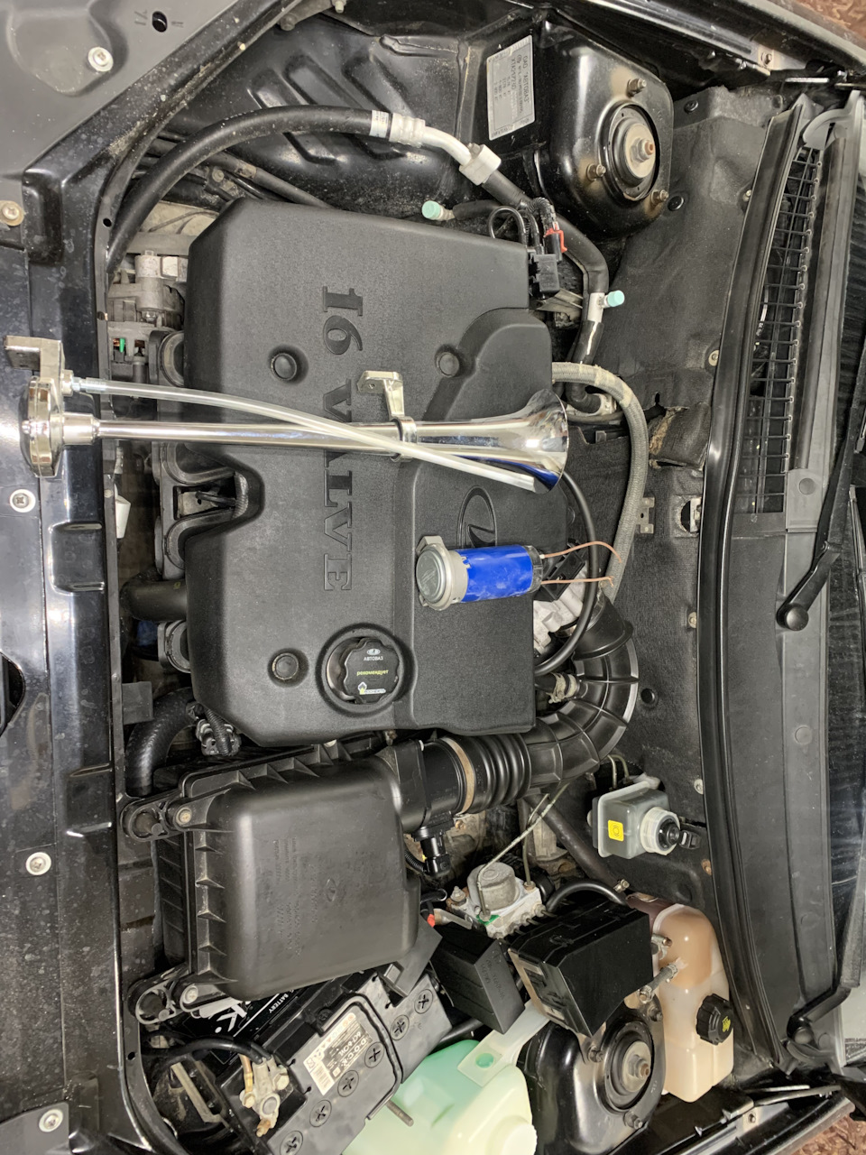 Установка сигнала и разные мелочи — LADA Приора хэтчбек, 1,6 л., 2012 ...