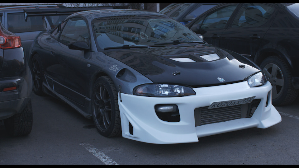 Быстросъемные крепления бампера — Mitsubishi Eclipse (2G), 2 л, 1998 ...