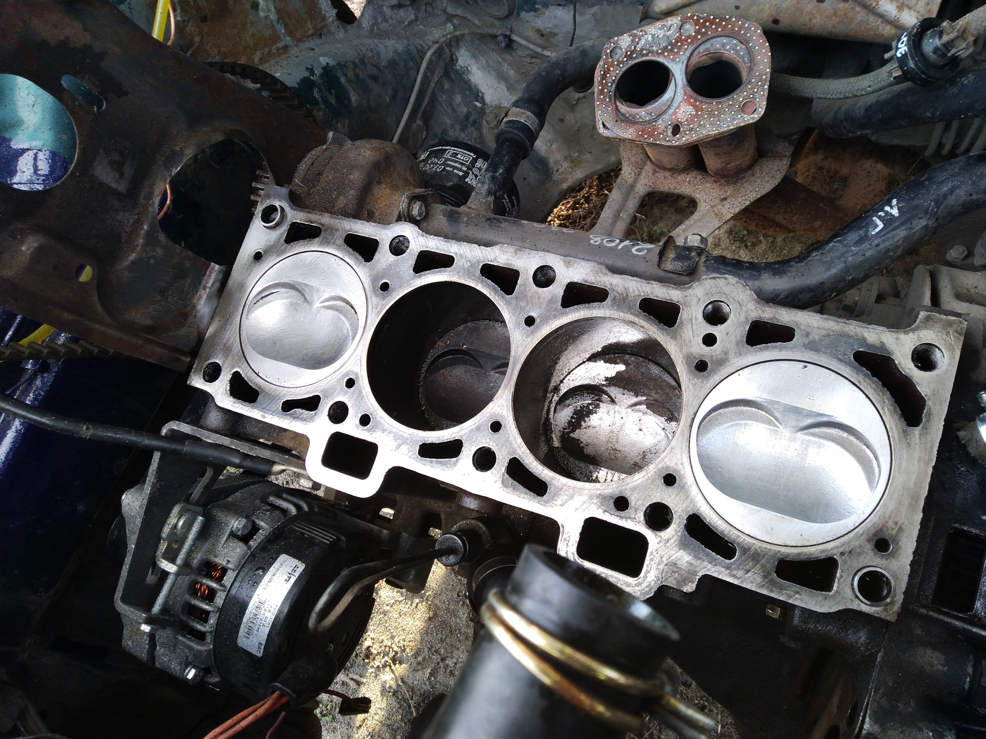 Замена цепи, антифриза и свечей Ваз 2106 — Lada 2106, 1,6 л, 1982 года ...