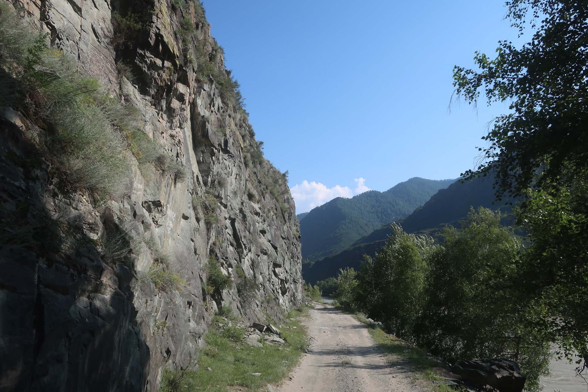 Дорога на Бельтертуюк Алтай