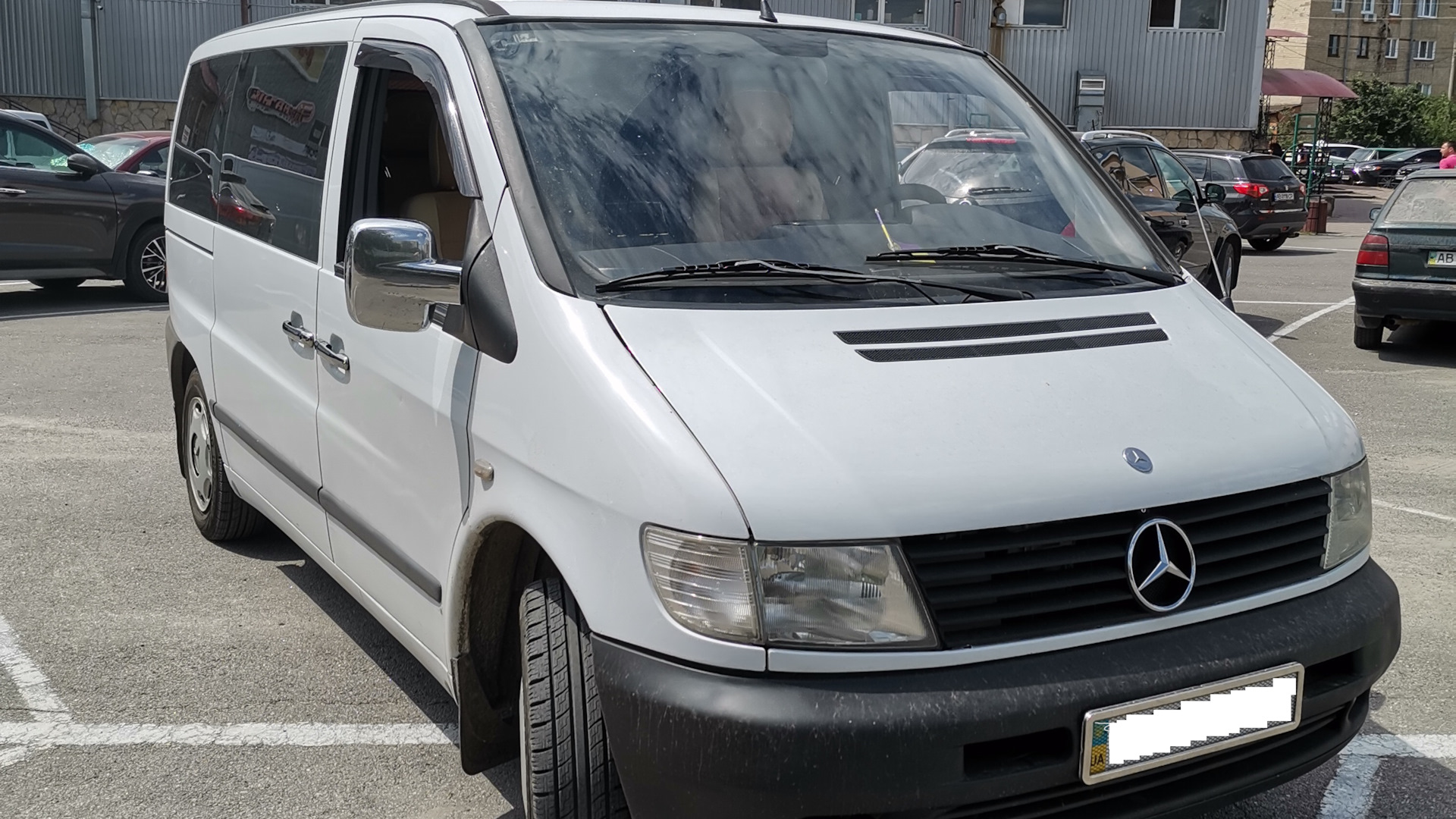 Mercedes-Benz Vito (1G) 2.2 дизельный 2001 | 2.2 Турбо роза на DRIVE2