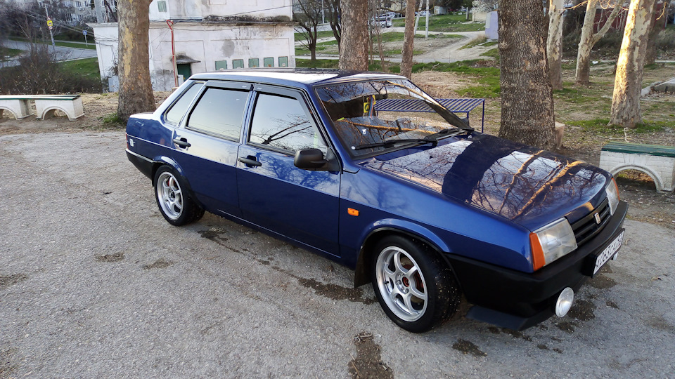 Замена проводки январь 7.2 + фоосунки — Lada 21099, 1,6 л, 2006 года ...