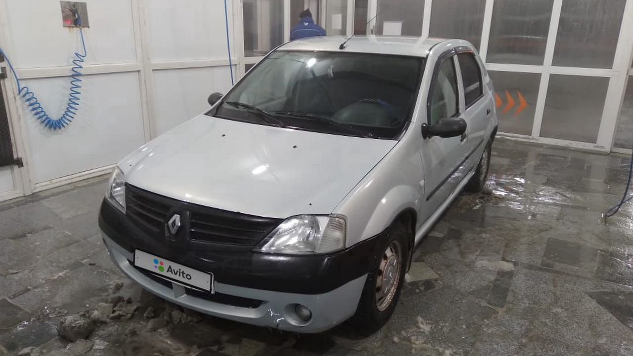 Renault Logan (1G) 1.4 бензиновый 2006 | Серая мышь на DRIVE2