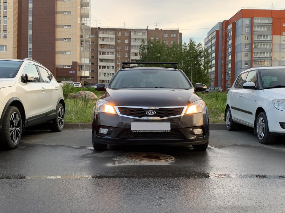 Дальний как ДХО — KIA Ceed (1G), 1,4 л, 2010 года | электроника | DRIVE2