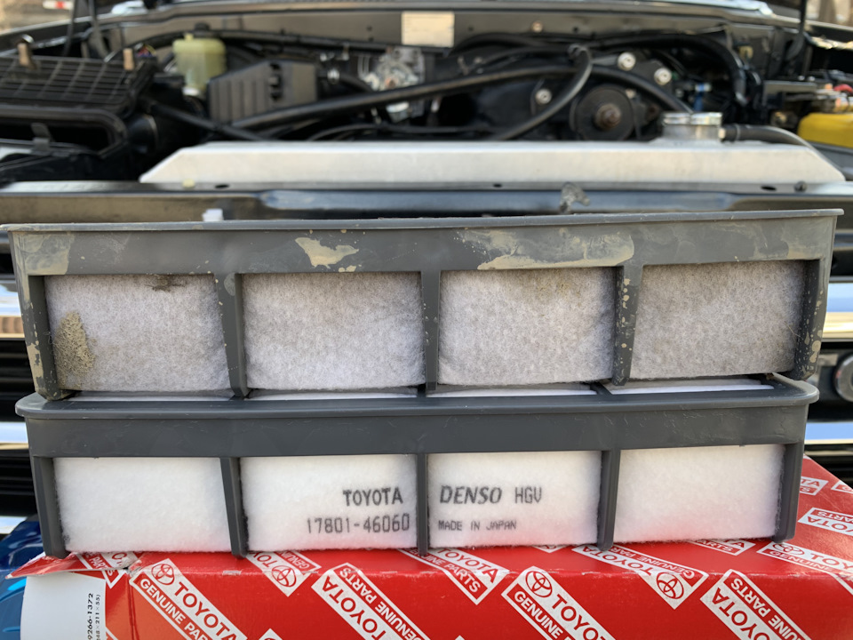 Просто очередная смена воздушного фильтра ) — Toyota Hilux Surf (1G), 3 ...