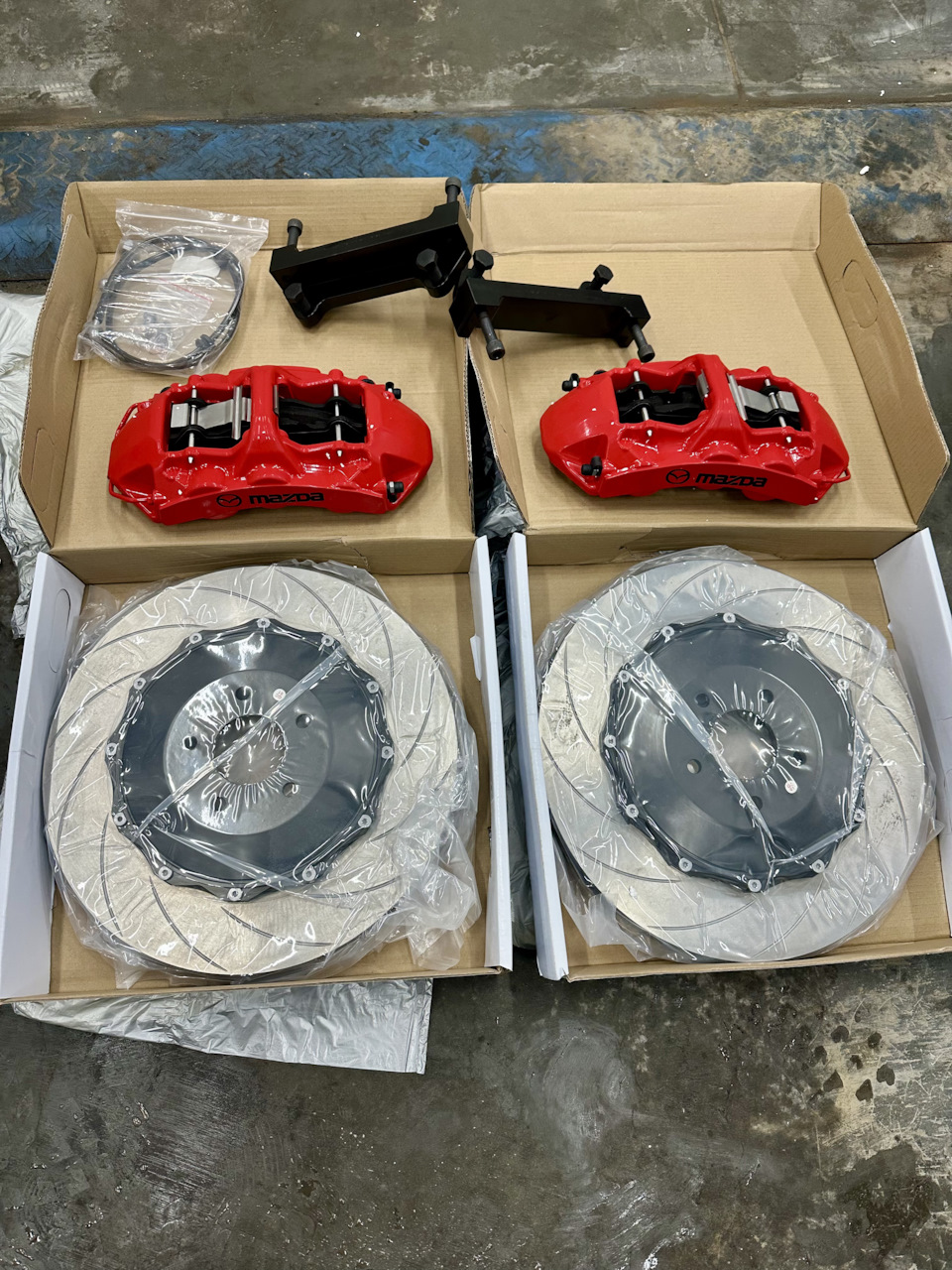 BREMBO GT6 405/34 — Mazda CX-9 (2G), 2,5 л, 2021 года | запчасти