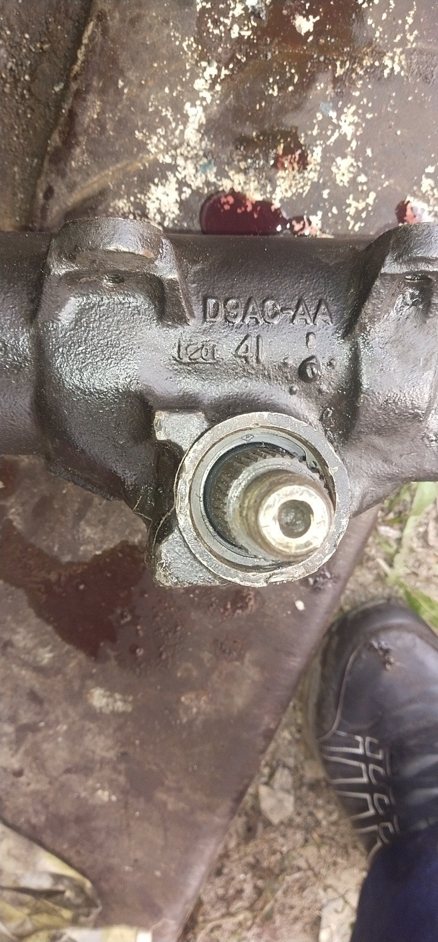 Рулевой редуктор Линкольн Таун кар 92 — Lincoln Town Car II, 4,6 л ...