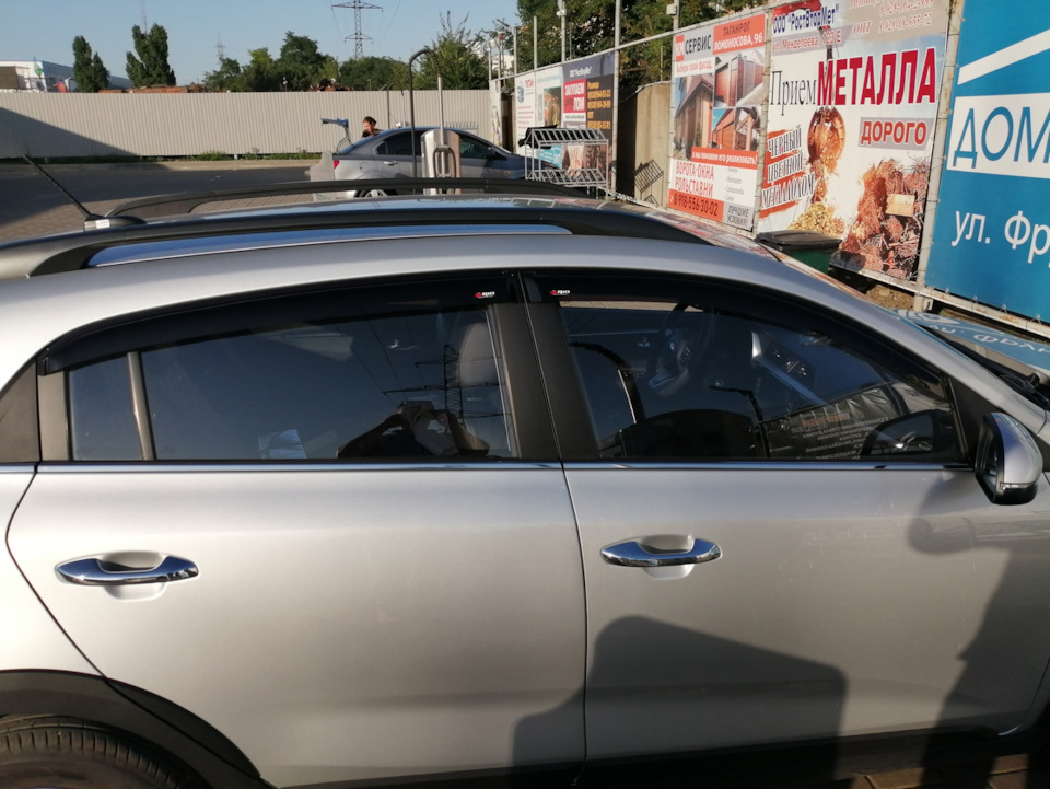 Дефлекторы — KIA Rio X, 1,6 л, 2021 года | аксессуары | DRIVE2