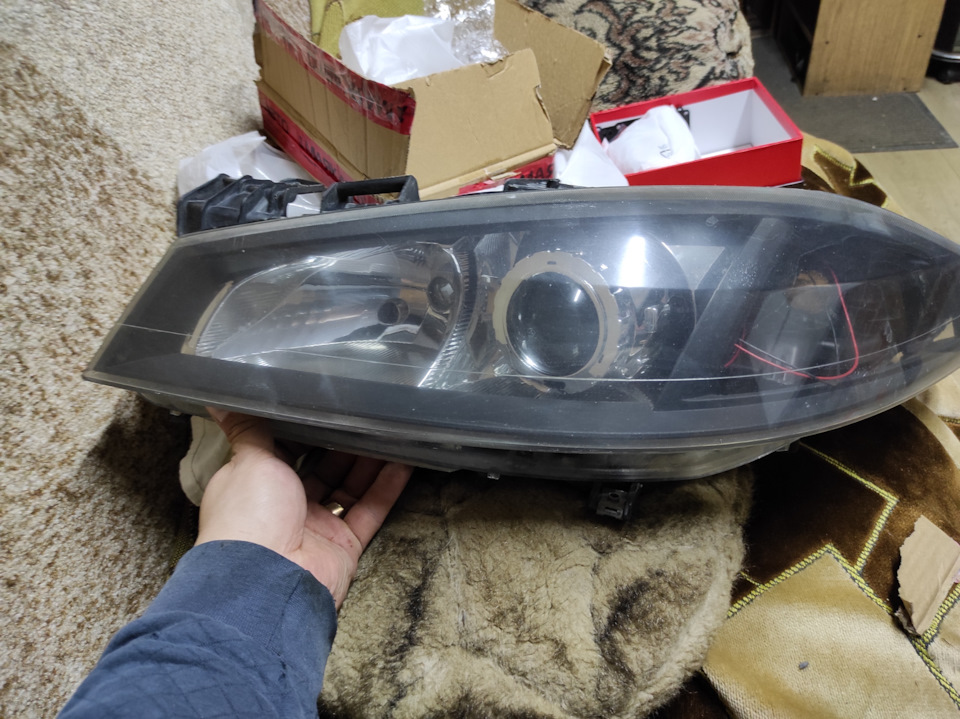 Bi-led модули, наконец-то прозрел — Renault Laguna II, 2 л, 2005 года ...