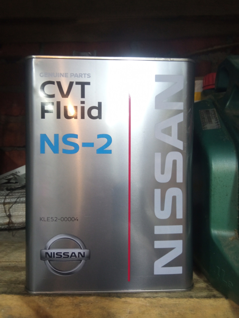 KLE5200004 Nissan CVT NS-2, жидкость для вариатора (4л.) NISSAN ...