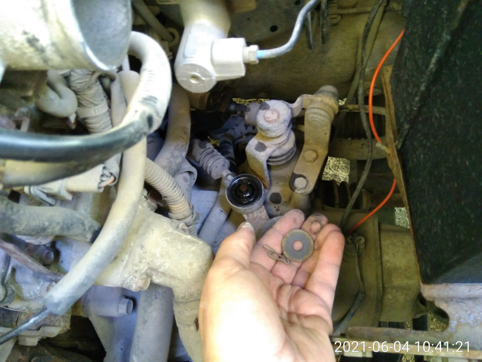 Порвался трос коробки передач — Daewoo Matiz (M100, M150), 0,8 л, 2010 ...