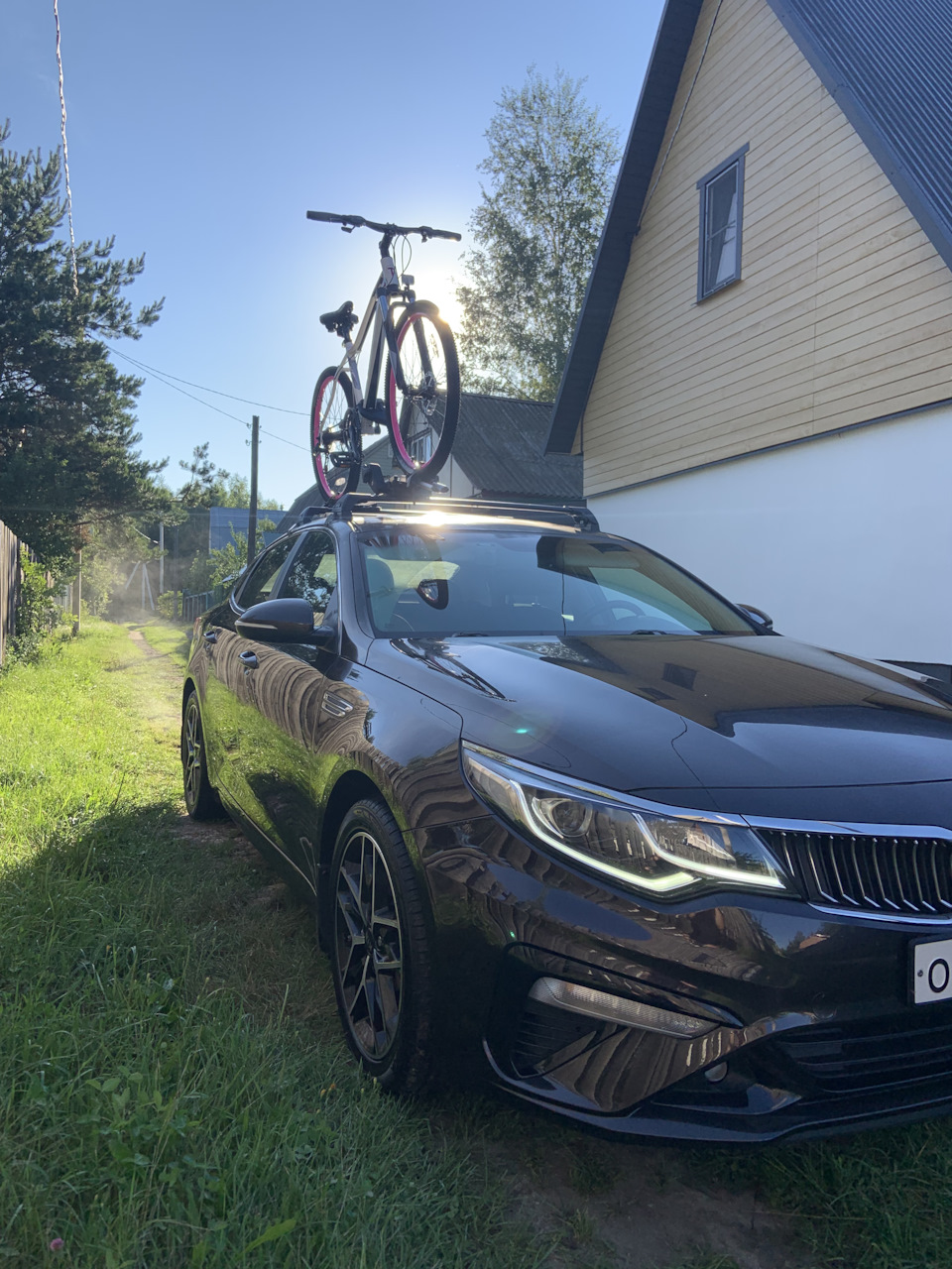 Kia optima deals bike rack