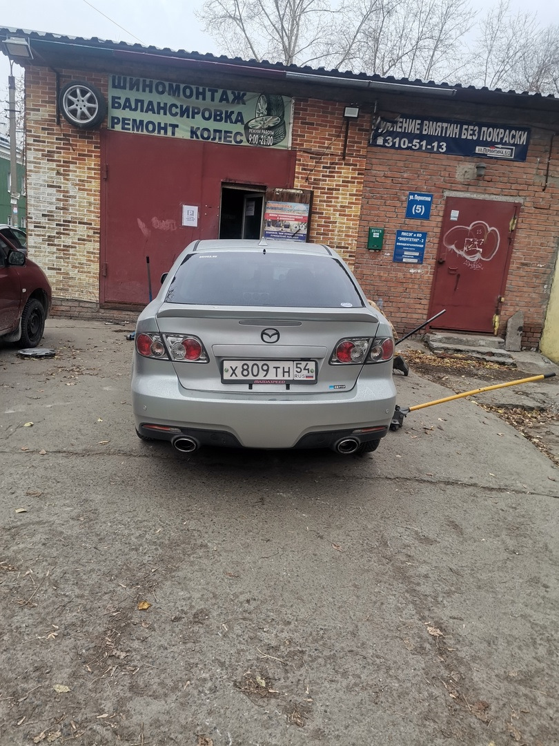 Новые шины на зиму — Mazda 6 (1G) GG, 2 л, 2002 года | шины | DRIVE2