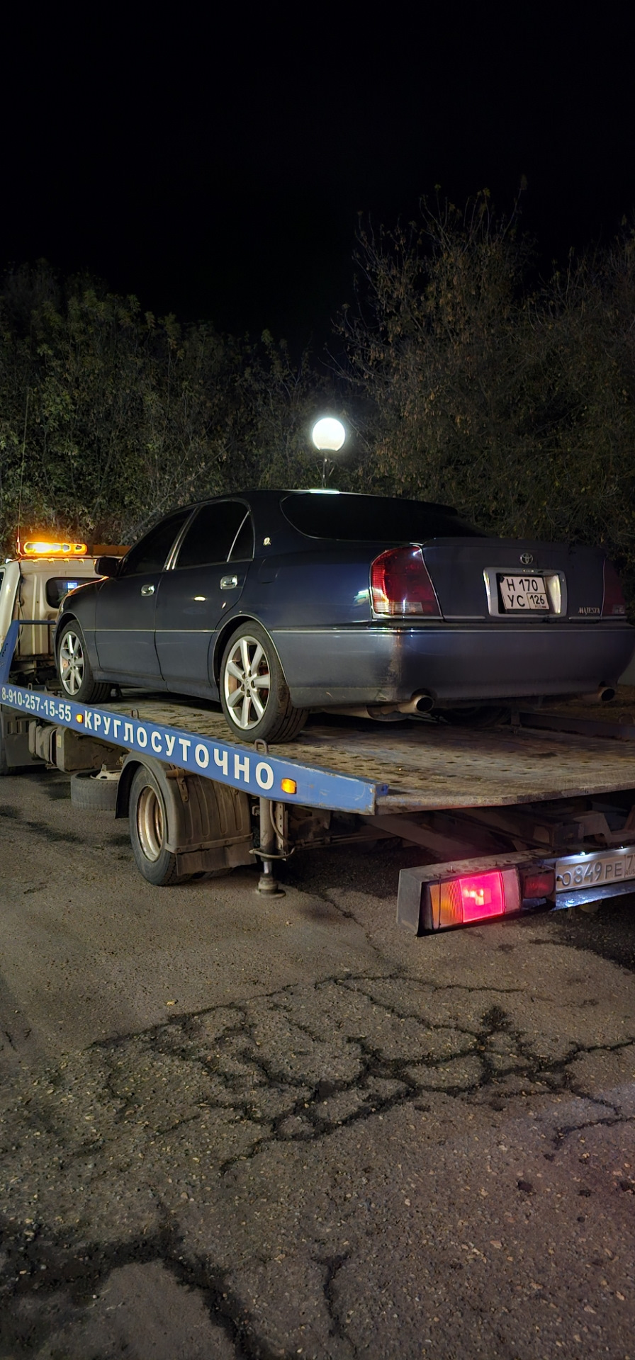 Дальняя дорога и Мажорчик подвёл или на оборот оберег. — Toyota Crown  Majesta (S170), 3 л, 2000 года | поломка | DRIVE2