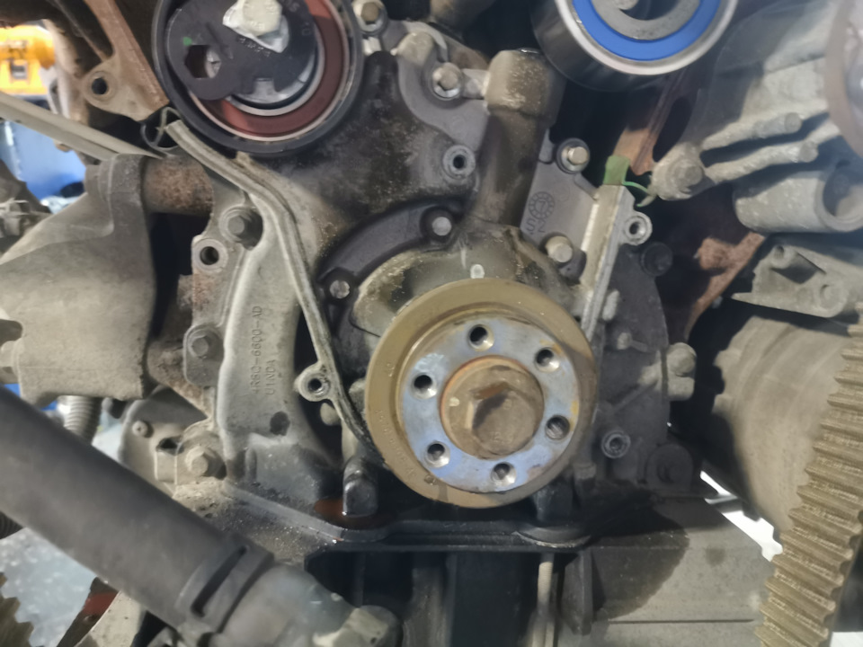 Вскрытие день 1. Поломка коленвала. — Land Rover Discovery III, 2,7 л ...