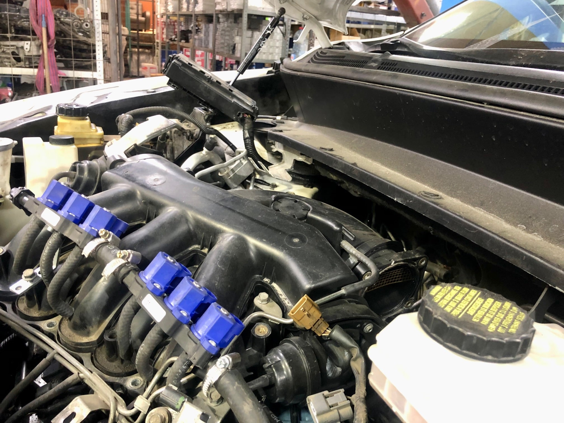 Infiniti JX35: замена подкапотной проводки. — JNI MOTORS на DRIVE2