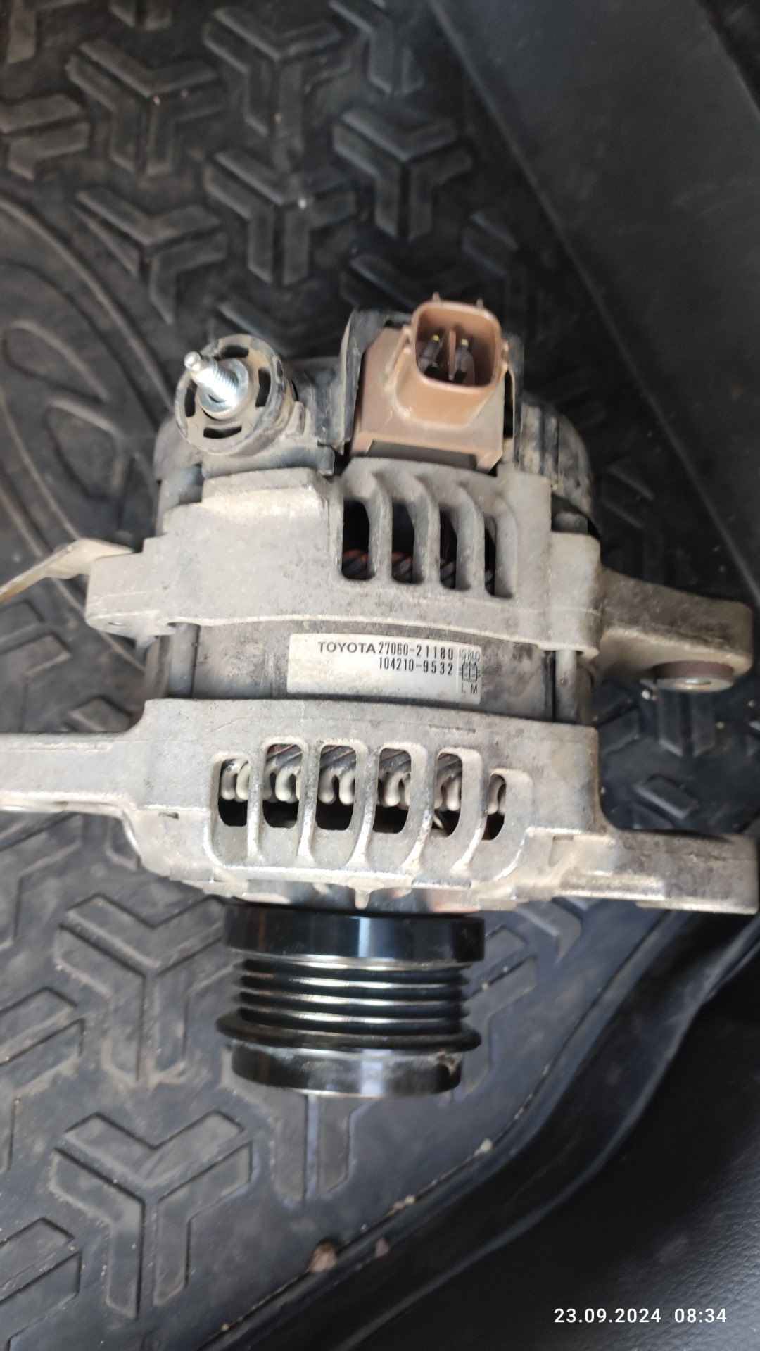 Ремонт генератора toyota fielder 1nz-fe замена муфты — Toyota Corolla ...