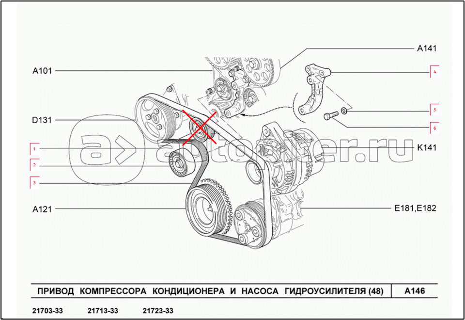 Автокондиционер на Лада Приора (с ГУР) - продажа и установка