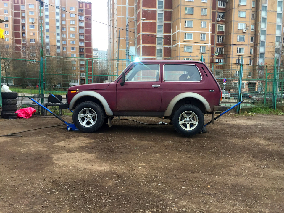 Lada Niva - резка передних и задних арок своими руками | Мастерская Автомобильного Ремонта | Дзен