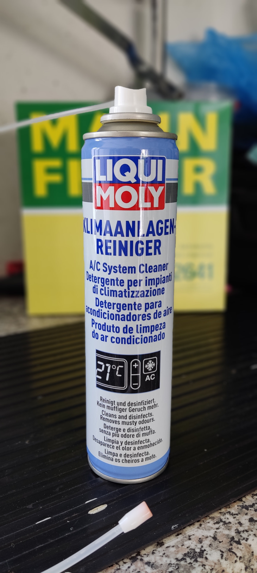 Дезинфекция испарителя кондиционера — Audi A6 Avant (C7), 2 л, 2018 ...