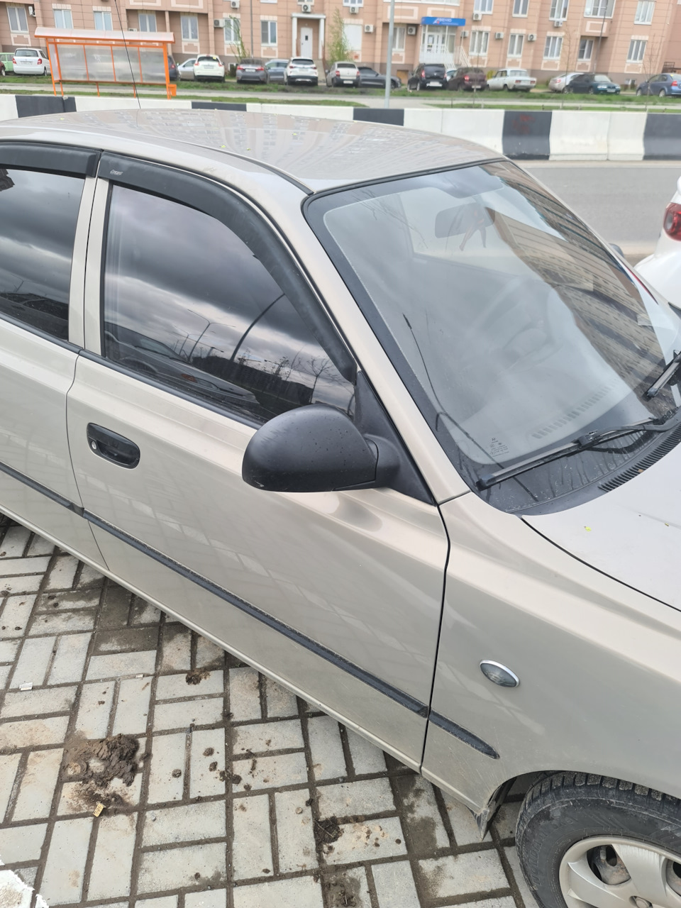 Передняя полусфера 50 процентов — Hyundai Accent (2G), 1,5 л, 2008 года |  просто так | DRIVE2