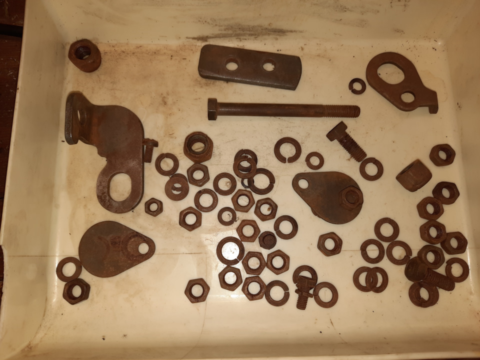 Очистка от ржавчины лимонной кислотой — Lada 2108, 1,3 л, 1985 года ...