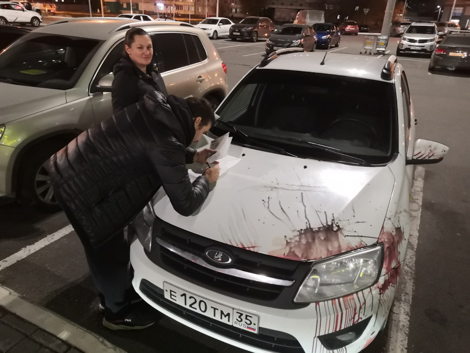 Photo from the logbook Lada Granta liftback (1G)