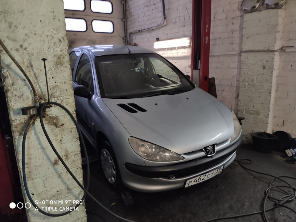 47. Новые тормоза и выбил катализатор — Peugeot 206 Sedan, 1,4 л., 2007 ...