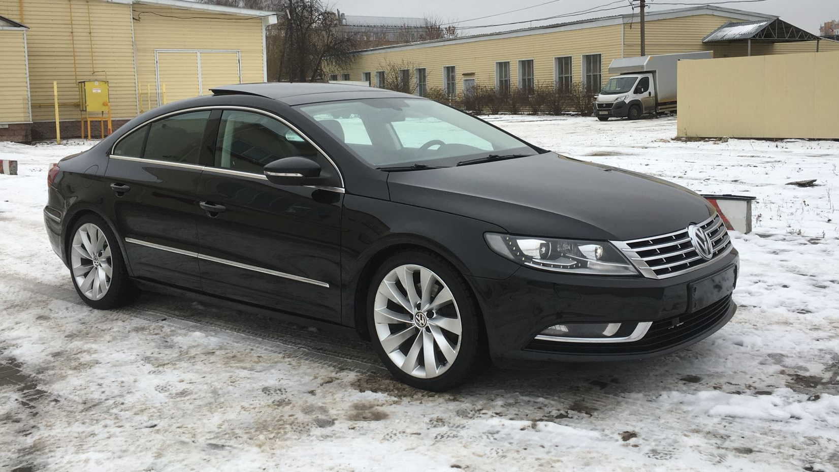 Volkswagen Passat cc черный