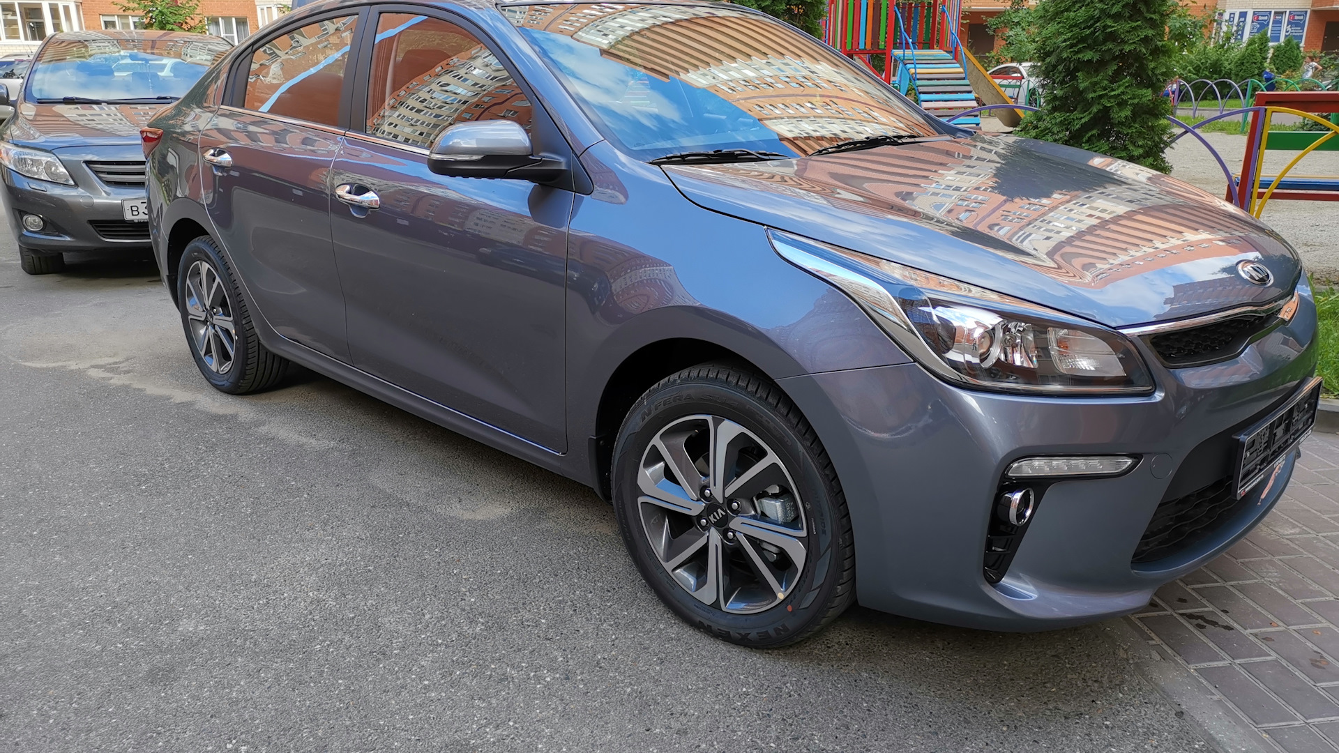 KIA Rio (4G) 1.6 бензиновый 2019 | Urban Grey 2019 на DRIVE2