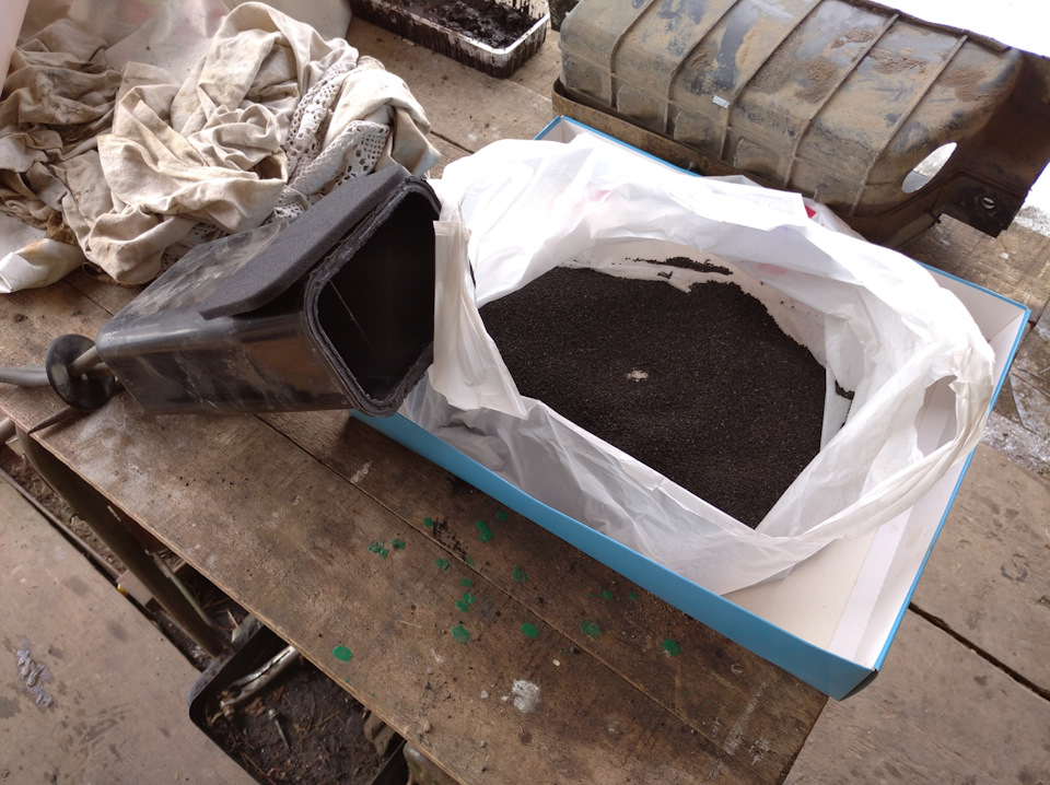 Чистка адсорбера — Hyundai Elantra (3G), 1,6 л, 2009 года | поломка ...