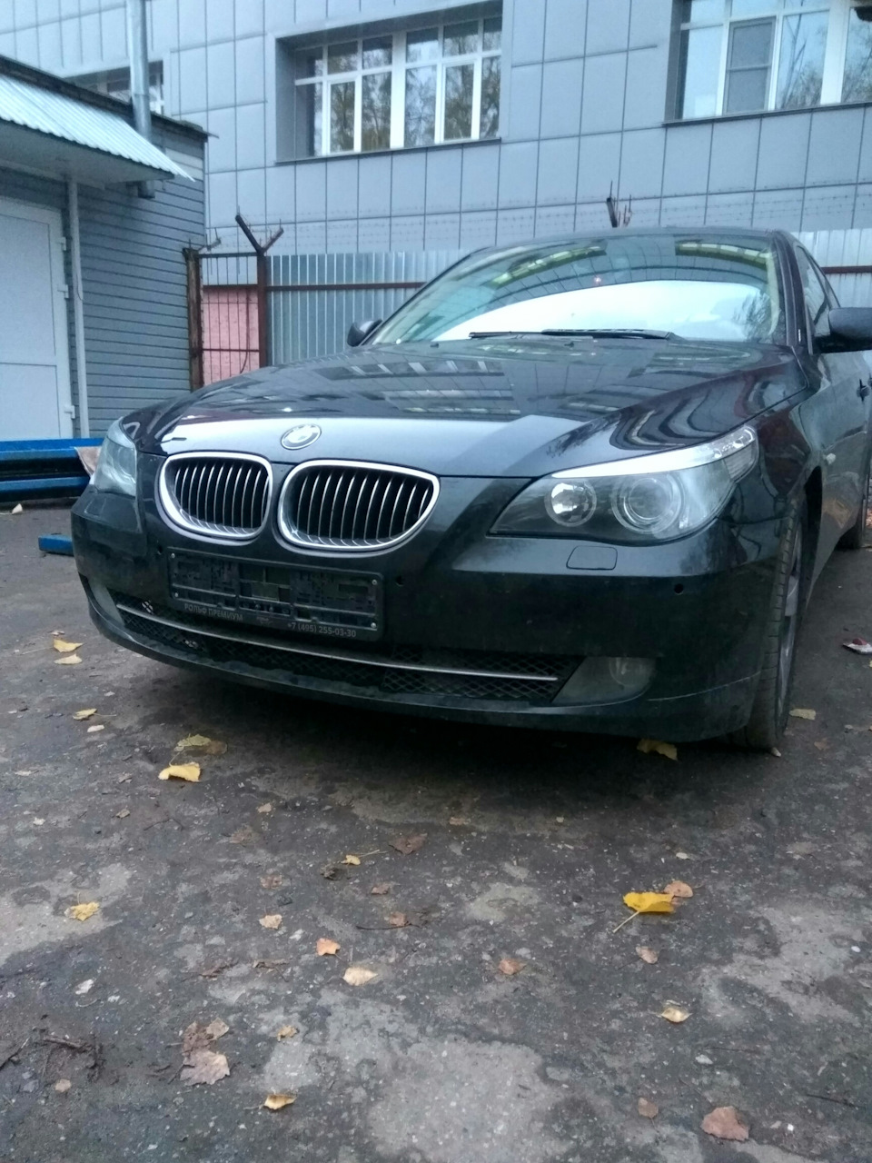 Установка веерных форсунок омывателя лобового стекла с е 60. — BMW 5 ...