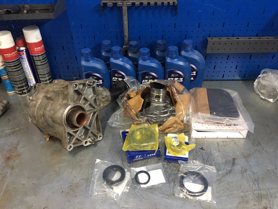 Ремонт полного привода под ключ Хендай Санта Фе 3. — МАРАВТО на DRIVE2