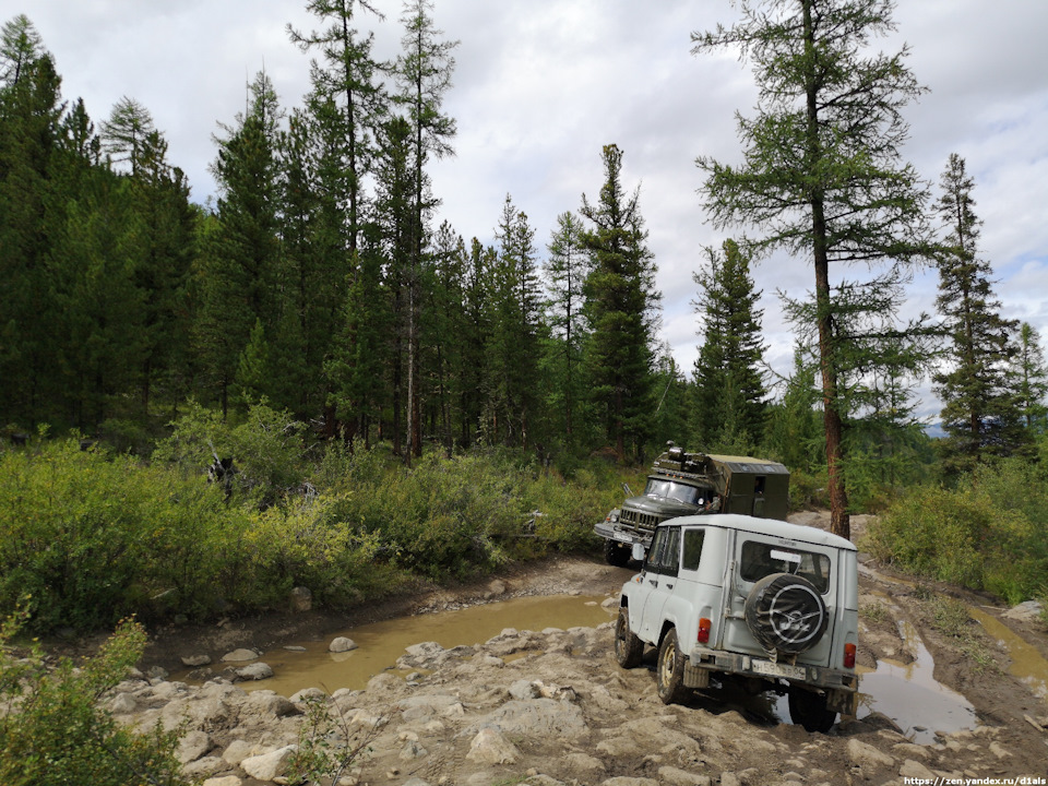 Дорога к альплагерю Актру — никаких сложностей кроме выматывающего триала, даже для 36 — Nissan Patrol GR II (Y61)