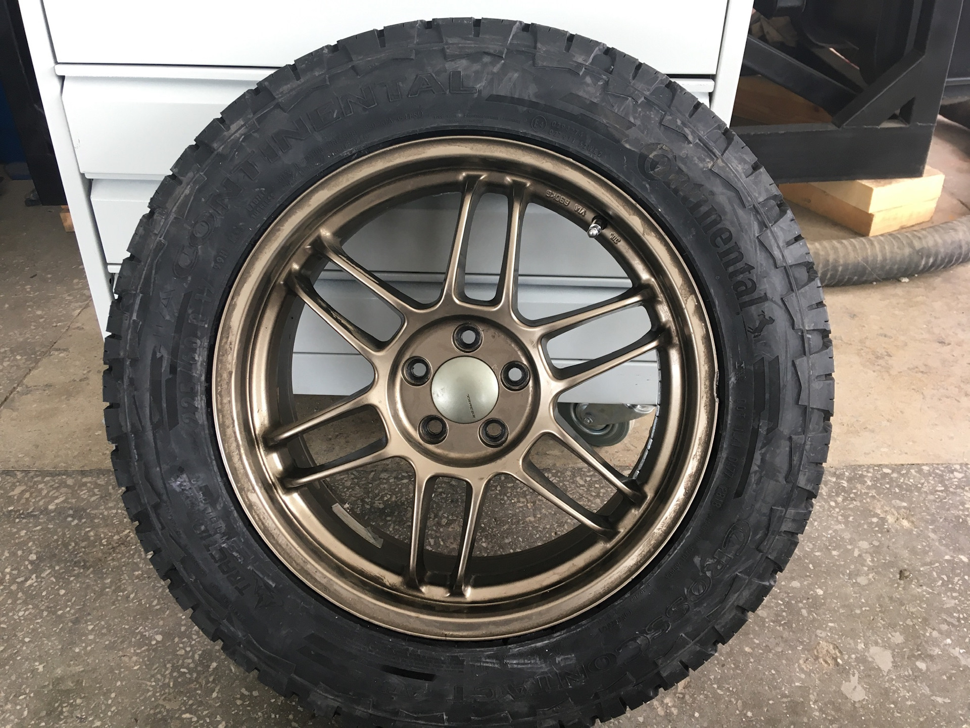 Перешёл на лето Continental ContiCrossContact ATR 225/60 R17 — Subaru ...