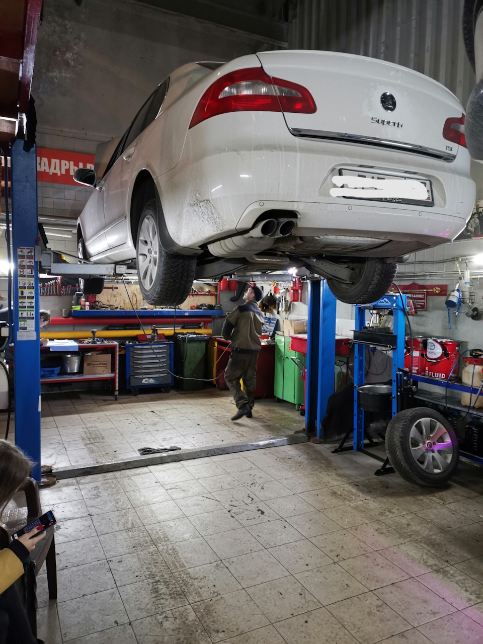 #19 | Визит в Автосервис СССР — Skoda Superb Mk2, 1,8 л, 2012 года ...