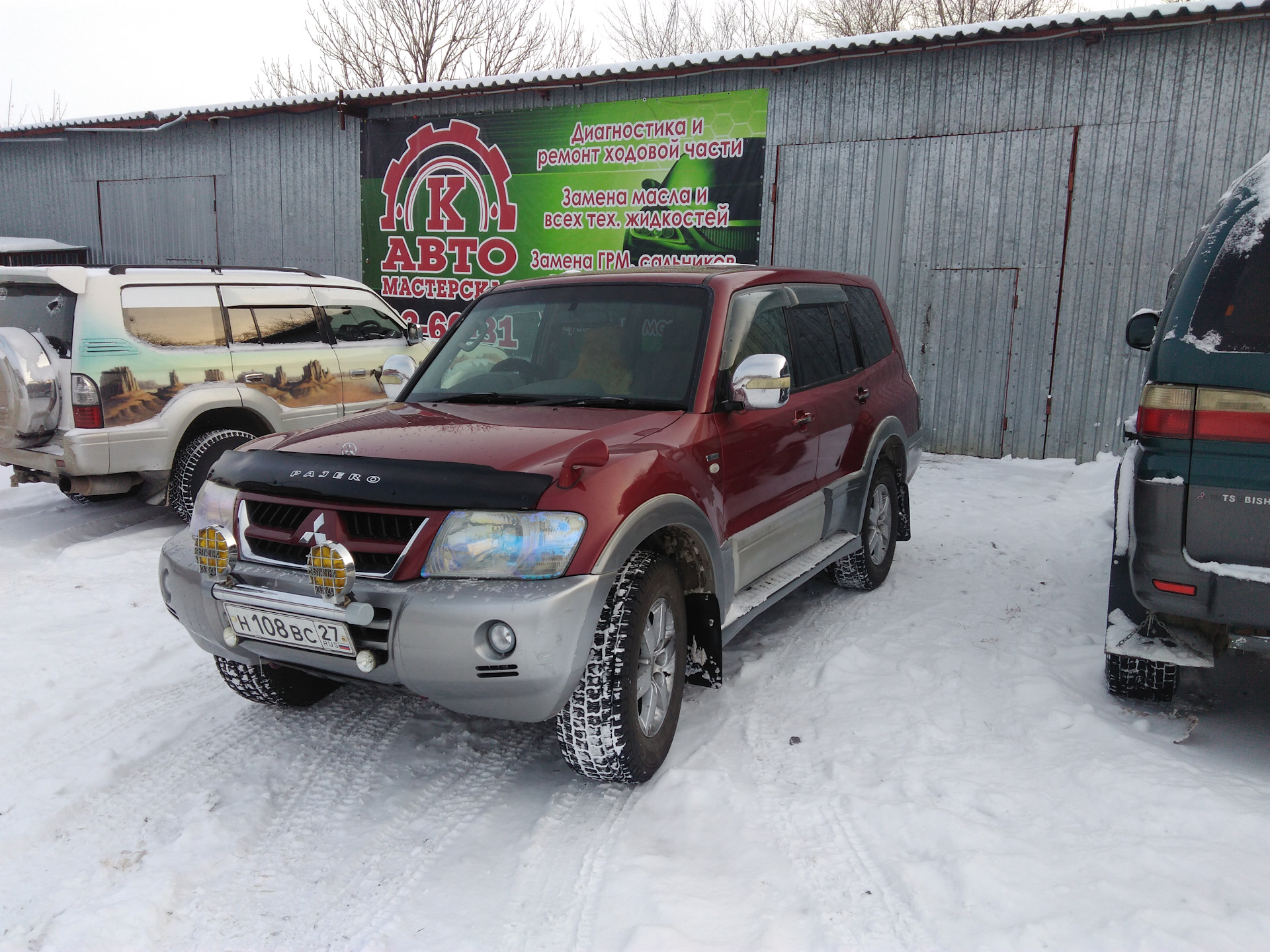 Секс- Жара-Автомобиль… — Mitsubishi Pajero (3G), 3 л, 2002 года | своими  руками | DRIVE2